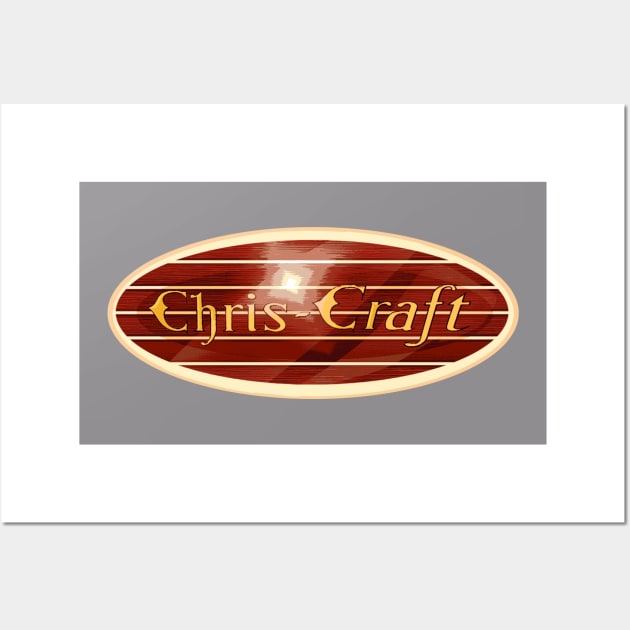 Chris Craft vintage boats Wall Art by Midcenturydave